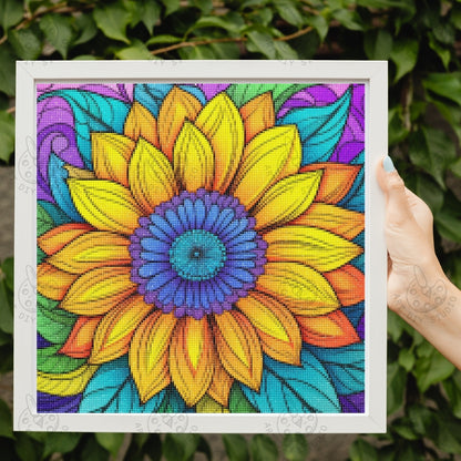 Artdiystudio Vibrant Bloom Symphony Diy Diamond Painting Kit Color Your World 2