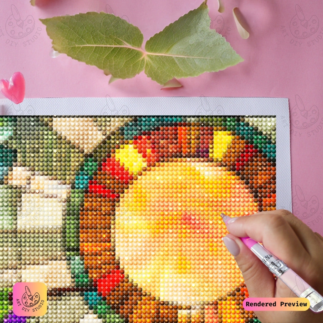 Artdiystudio Vivid Hummingbird Diy Diamond Painting Kit A Burst Of Natures Colors 4
