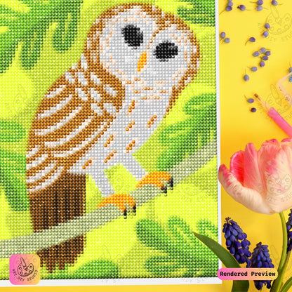 Artdiystudio Whimsical Forest Friend Diy Diamond Painting Kit A Playful Nature Escape 3