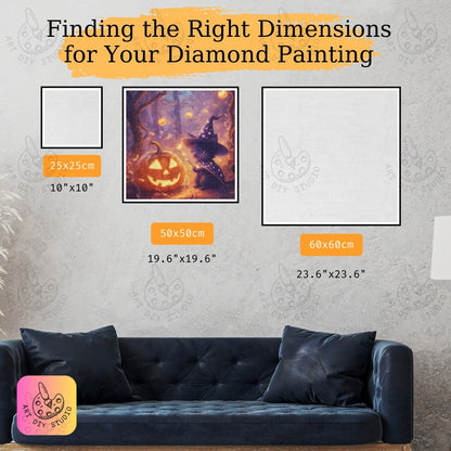 Artdiystudio Whiskers Witchcraft Diy Diamond Painting Kit Craft Your Magical Companion