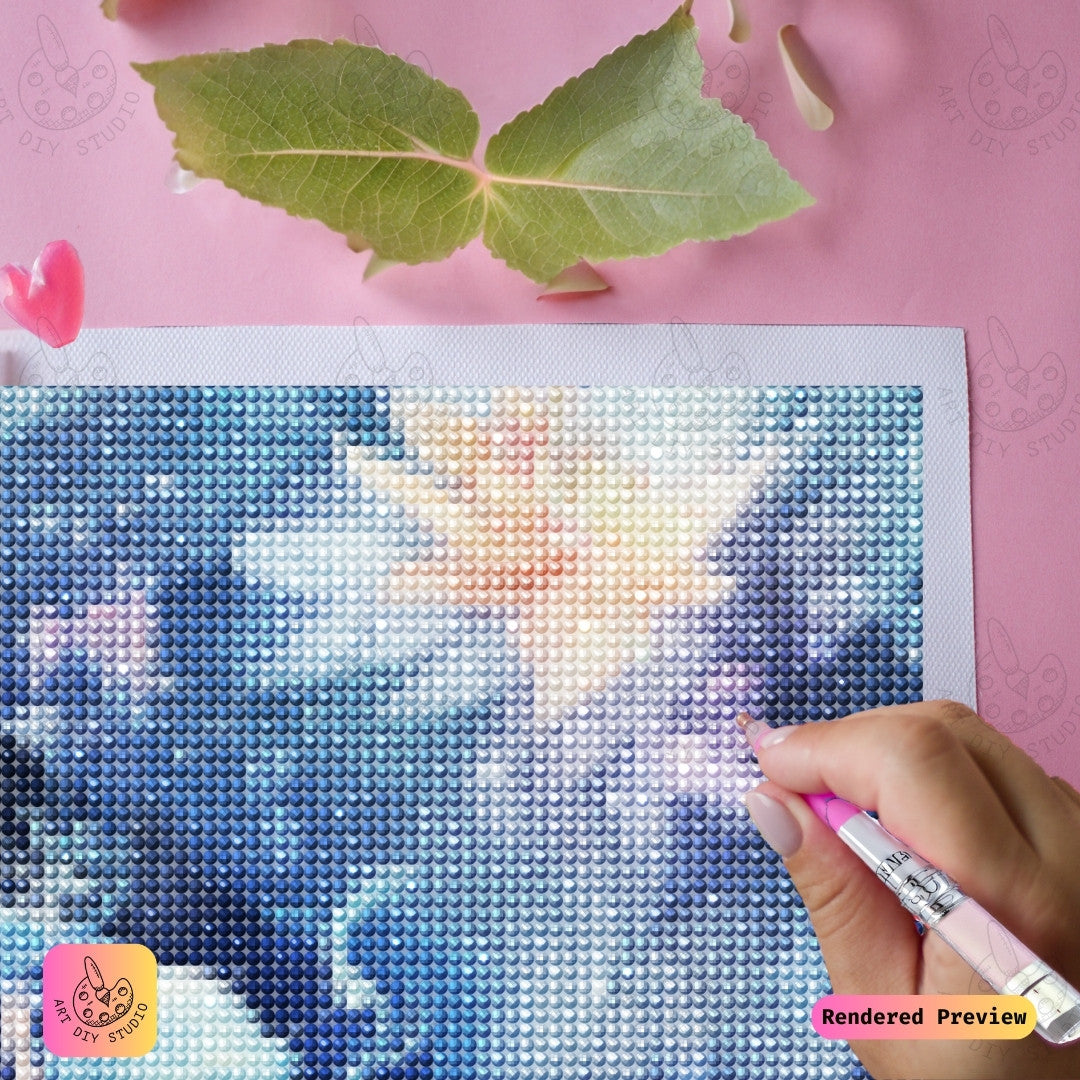 Artdiystudio Whispers Of The Frozen Fairy Diy Diamond Painting Kit A Magical Journey Into Fantasy 4