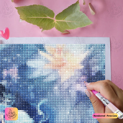 Artdiystudio Whispers Of The Frozen Fairy Diy Diamond Painting Kit A Magical Journey Into Fantasy 4