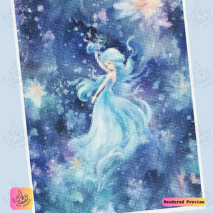 Artdiystudio Whispers Of The Frozen Fairy Diy Diamond Painting Kit A Magical Journey Into Fantasy 6