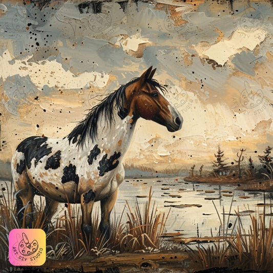Artdiystudio Wild Spirit Reflections Diy Diamond Painting Kit Craft Your Serene Escape 8