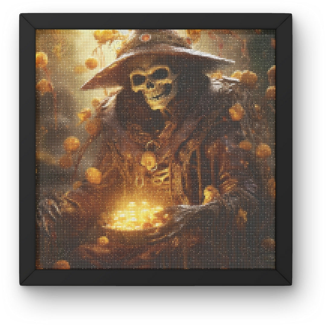 Artdiystudio Witchs Golden Hoard A Spine Chilling Diamond Painting Adventure 3