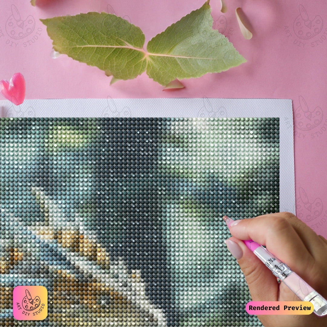 Artdiystudio Woodland Sentinel Diy Diamond Painting Kit Natures Guardian In Art 4