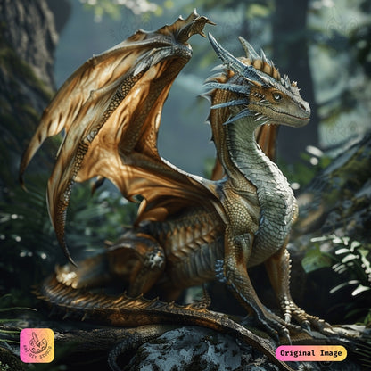 Artdiystudio Woodland Sentinel Diy Diamond Painting Kit Natures Guardian In Art