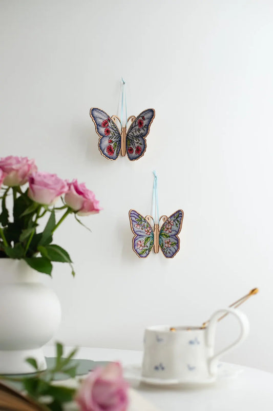 Floral Butterfly – Mini Diamond Painting Kit