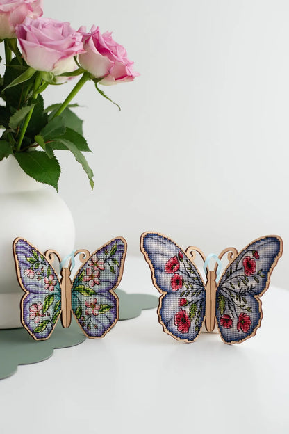 Floral Butterfly – Mini Diamond Painting Kit