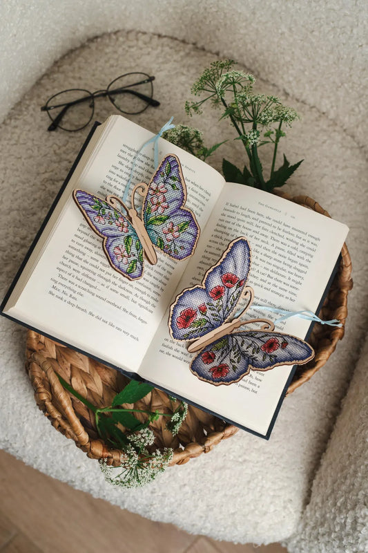 Floral Butterfly – Mini Diamond Painting Kit