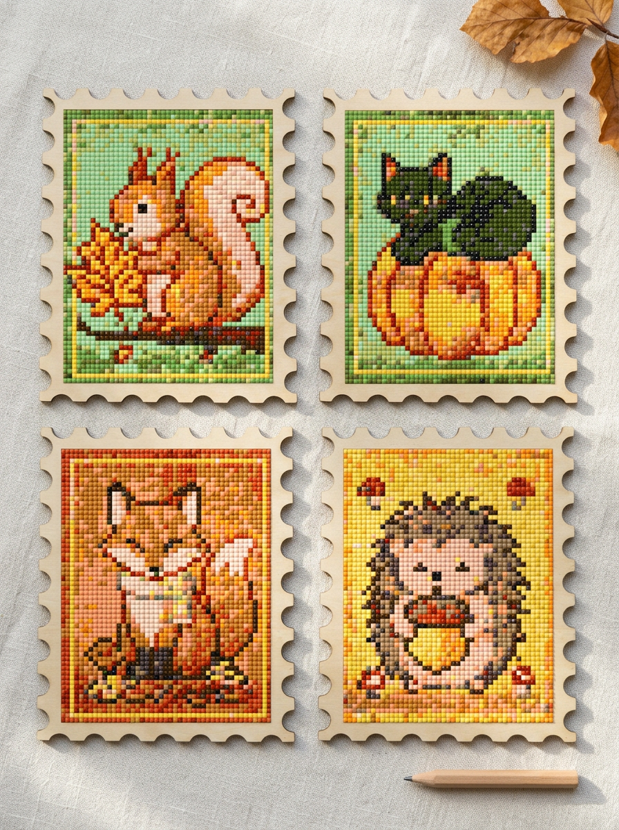 Spark Stamps™ - Autumn Woodland